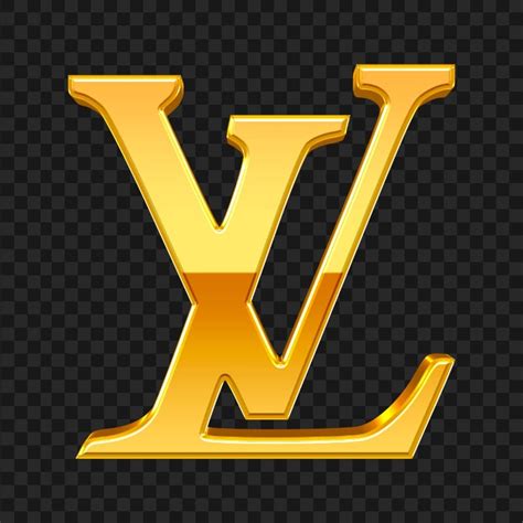 louis vuitton gold logo|transparent louis vuitton logo.